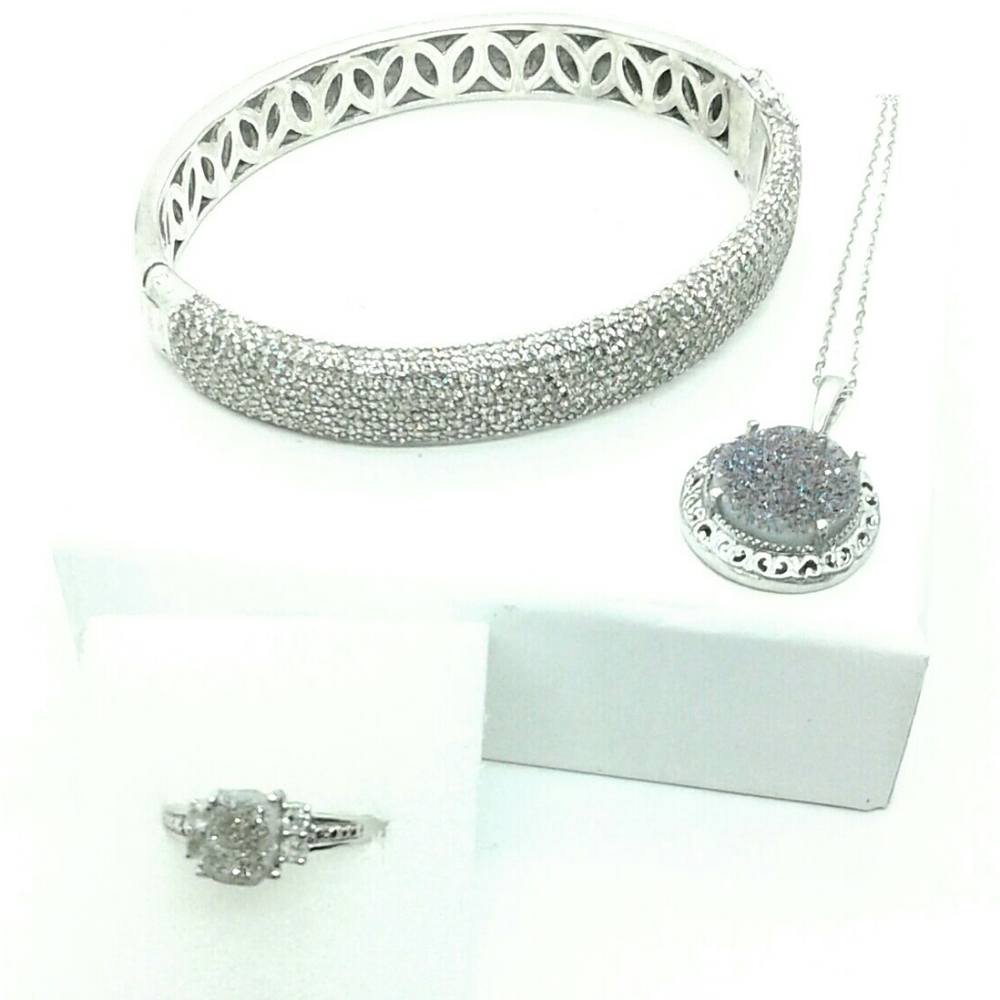 VINTAGE STERLING BLING BUNDLE